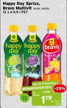 Salzburger Lagerhaus Happy Day Sprizz, Bravo Multivit Angebot