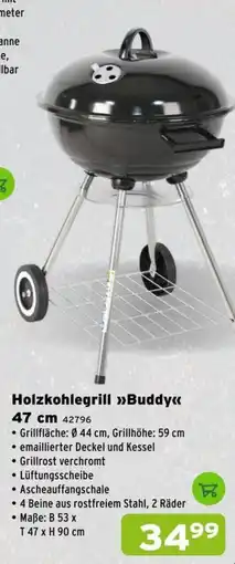 Salzburger Lagerhaus Holzkohlegrill »Buddy« Angebot