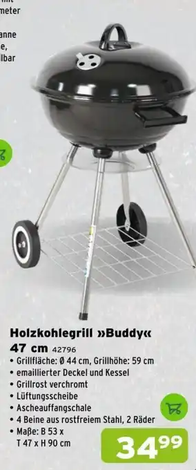 Holzkohlegrill »Buddy«
