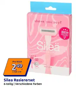 Action Silea Rasierer mit Klingen Angebot