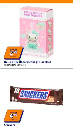Action Hello Kitty Überraschungs-Häkelset Angebot