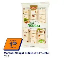 Action Marandi Nougat Erdnüsse & Früchte Angebot