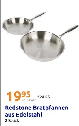 Action Redstone Bratpfannen aus Edelstahl Angebot