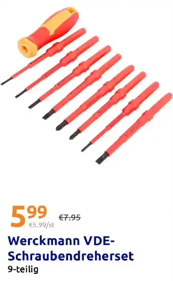 Action Werckmann VDE-Schraubendreherset Angebot