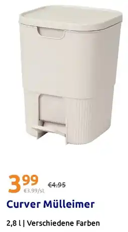 Action Curver Mülleimer Angebot