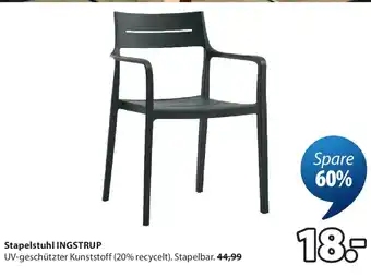 Stapelstuhl INGSTRUP schwarz