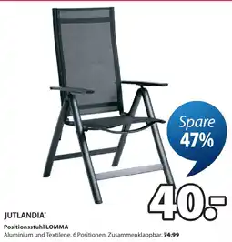 JYSK Positionsstuhl lomma schwarz Angebot