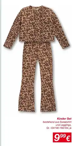 KiK Kinder Set bestehend aus Sweatshirt und Leggings, Angebot