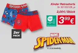 KiK Kinder Retroshorts Angebot