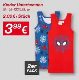 KiK Kinder Unterhemden Angebot