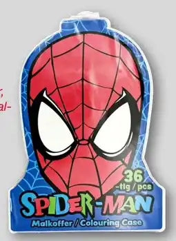KiK Malkoffer Spider-Man Angebot