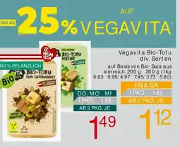 Billa Vegavita Bio-Tofu Angebot