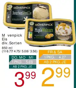 Billa M venpick Eis Angebot