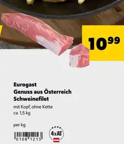 Eurogast Grissemann Eurogast Schweinefilet Angebot