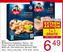 Billa Wildlachs, Kabeljau-Natur let Angebot