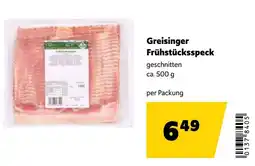 Eurogast Grissemann Greisinger Frühstücksspeck Angebot
