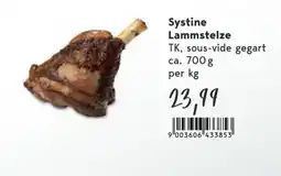 Eurogast Grissemann Systine Lammstelze Angebot