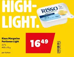 Eurogast Grissemann Risso Margarine Portionen Light Angebot