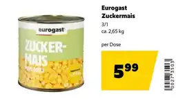 Eurogast Grissemann Eurogast Zuckerm Mais Angebot
