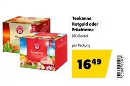 Eurogast Grissemann Teekanne Rotgold oder Früchtetee Angebot