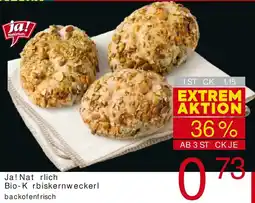 Billa Ja! Natrlich Bio-Krbiskernweckerl backofenfrisch Angebot
