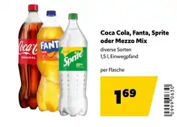 Eurogast Grissemann Coca Cola, Fanta, Sprite oder Mezzo Mix Angebot