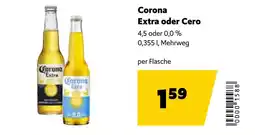 Eurogast Grissemann Corona Extra oder Cero Angebot