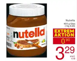 Billa Nutella Angebot