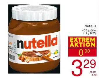 Billa Nutella Angebot
