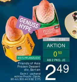 Billa Friends of Asia Frozen Dessert Angebot