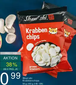 Billa Shan shi Krabbenchips Angebot