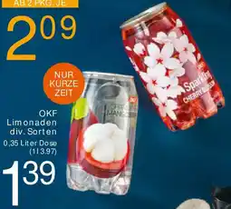 Billa OKF Limonaden Angebot