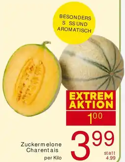 Billa Zuckermelone Charentais Angebot