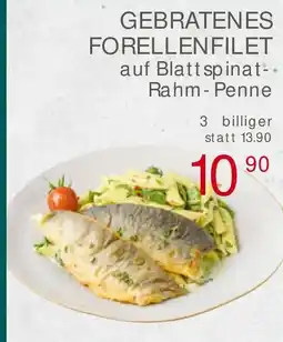 Billa Gebratenes forellenfilet Angebot