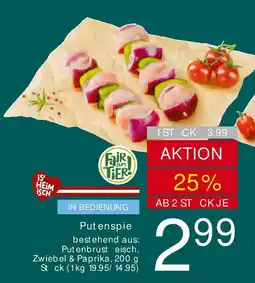 Billa Putenspie bestehend aus: Putenbrust eisch Angebot