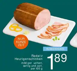 Billa Radatz Heurigenschinken Angebot