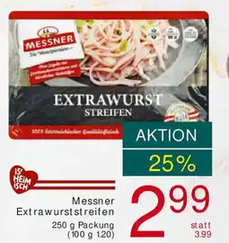 Billa Messner Extrawurststreifen Angebot