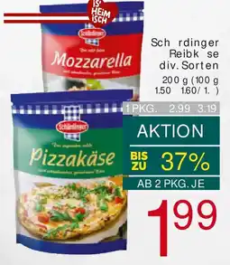 Billa Sch rdinger Reibk se div. Sorten Angebot
