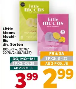 Billa Little Moons Mochi- Eis div. Sorten Angebot