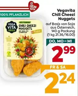 Billa Vegavita Chili Cheezi Nuggets Angebot