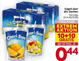 Billa Capri-Su div. Sorten Angebot