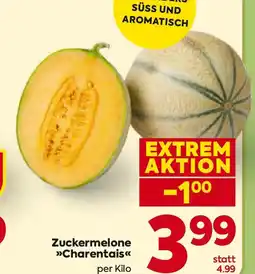 Billa Zuckermelone Charentais Angebot