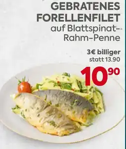 Billa Gebratenes forellenfilet Angebot