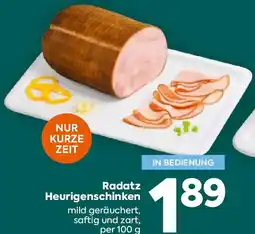 Billa Radatz Heurigenschinken Angebot