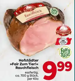 Billa Hofstädter >>>Fair Zum Tier!<< Rauchfleisch Angebot