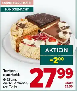 Billa Torten- quartett Angebot