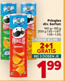 Billa Pringles div. Sorten Angebot