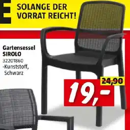 Bauhaus Gartensessel Sirolo Angebot