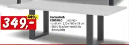 Bauhaus Gartentisch Centallo Angebot