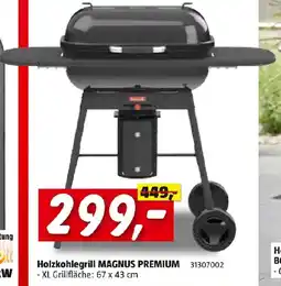 Bauhaus Barbecook Holzkohlegrill Magnus Premium Angebot